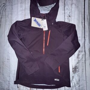 Stio Womens Environ XT Hooded Shell Jacket Huckleberry Jam Medium NWT $429 MSRP